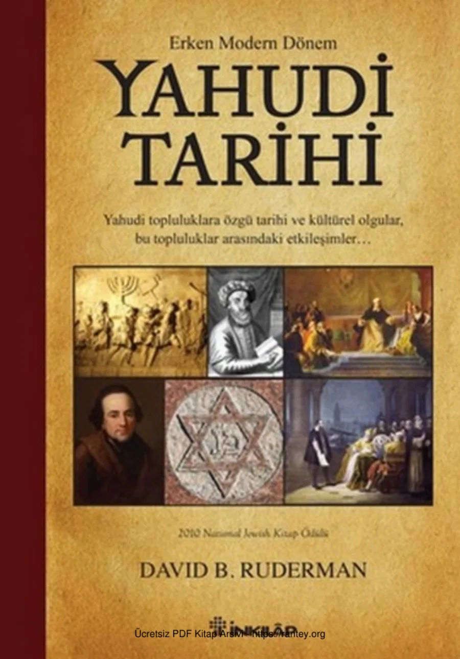 Erken Modern Dönem Yahudi Tarihi İnkılap Yayınları kapak görseli