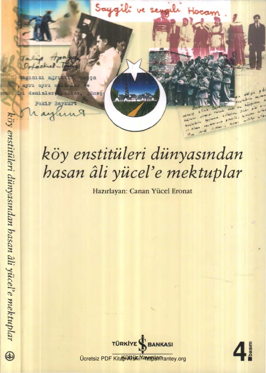 Eronat Köy Enstitüleri Dünyasından Hasan Ali Yücele Mektuplar kapak görseli