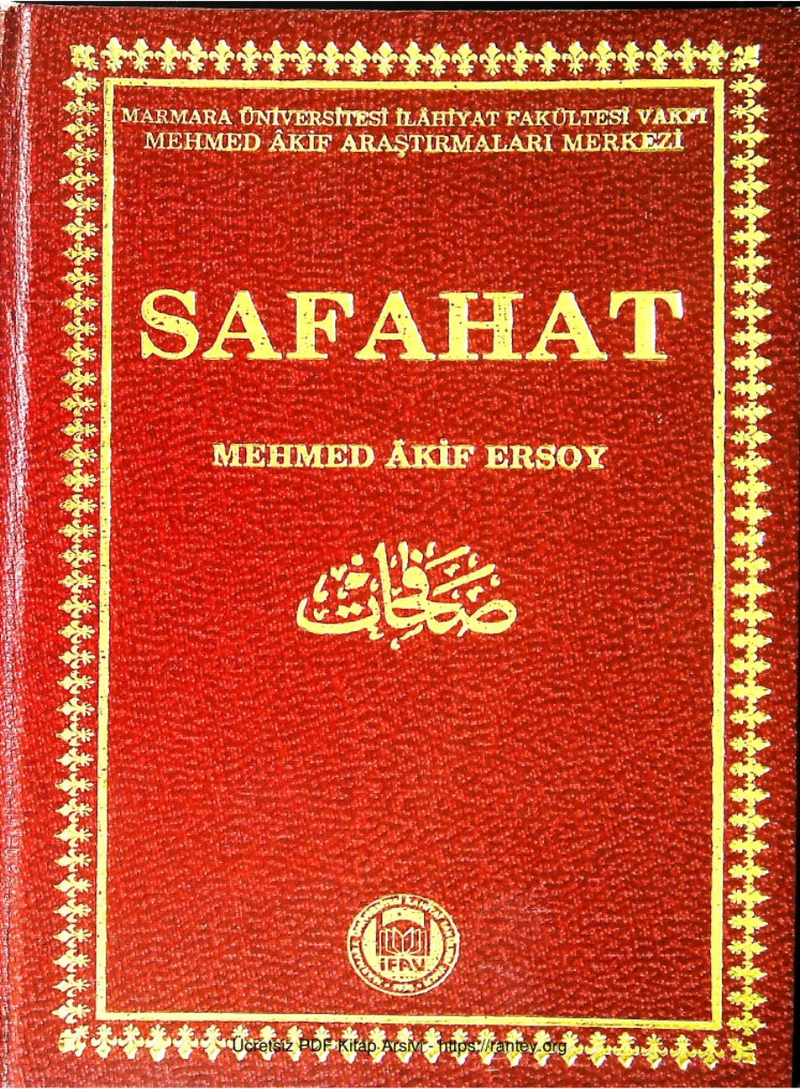 Ersoy Safahat kapak görseli