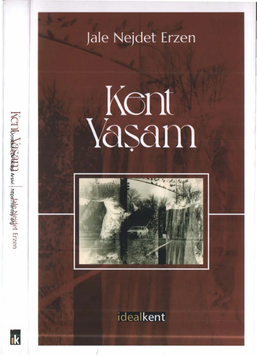 Erzen Kent Yaşam İdeal Kent Yayınları kapak görseli