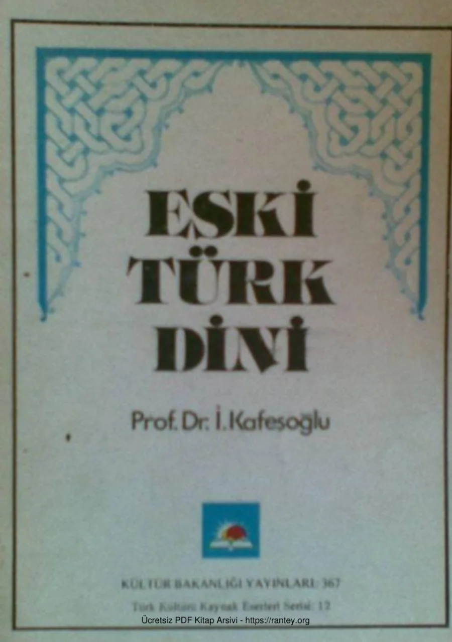 Eski Türk Dini kapak görseli