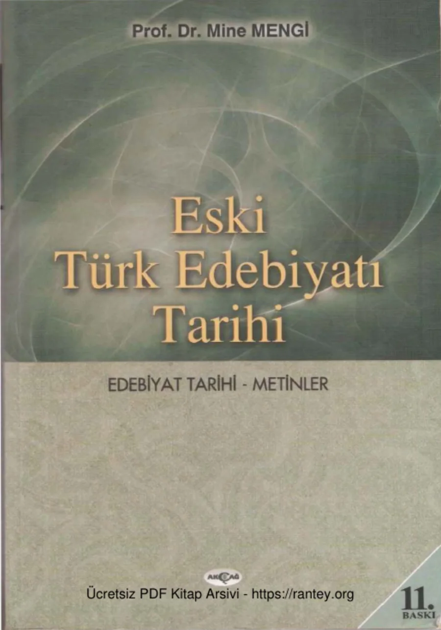 Eski Türk Edebiyatı Tarihi kapak görseli