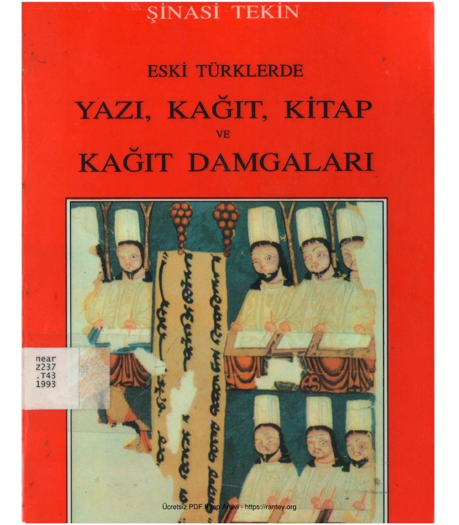 Eski Türklerde Yazı Kağıt Kitap ve Kağıt Damgaları kapak görseli