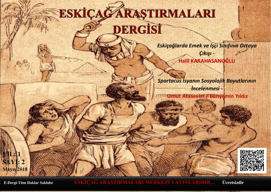 Eskiçağ Araştırmaları Dergisi Sayı 02 kapak görseli