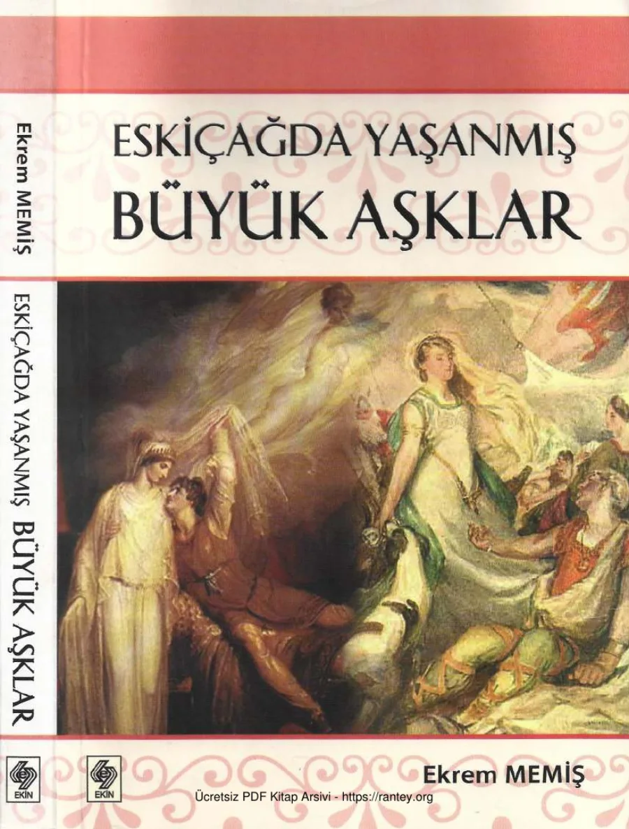 Eskiçağda Yaşanmış Büyük Aşklar Ekin Yayınları kapak görseli