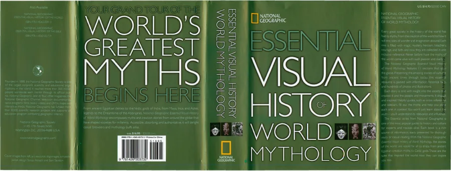 Essential Visual History of World Mythology kapak görseli