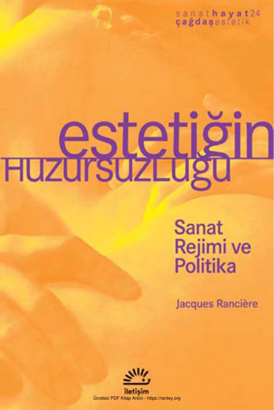 Estetiğin Huzursuzluğu kapak görseli