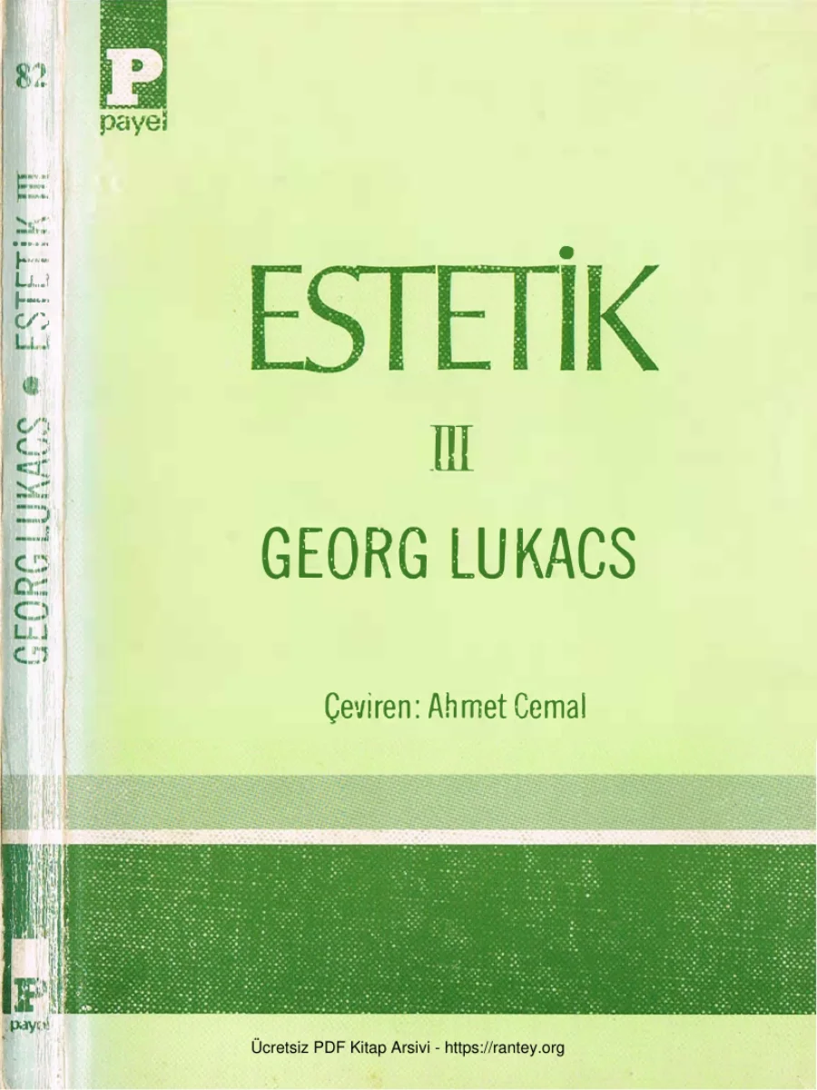 Estetik III kapak görseli