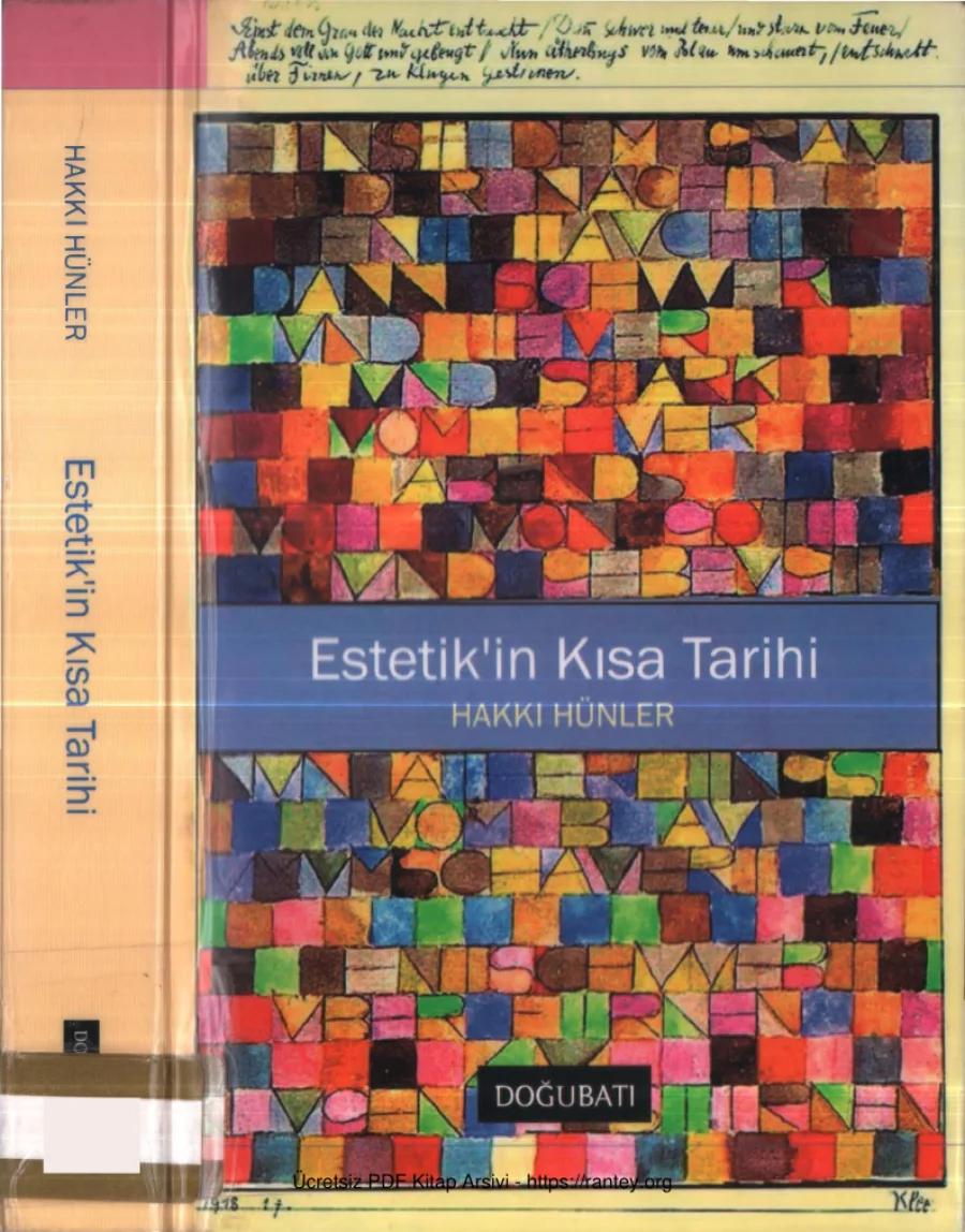 Estetikin Kısa Tarihi kapak görseli