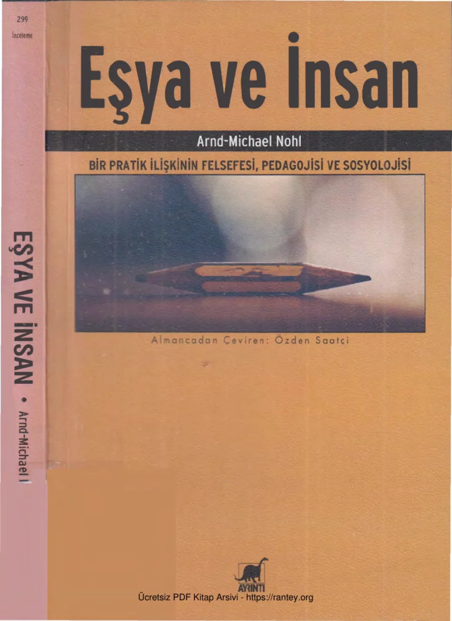 Eşya ve İnsan kitap kapağı