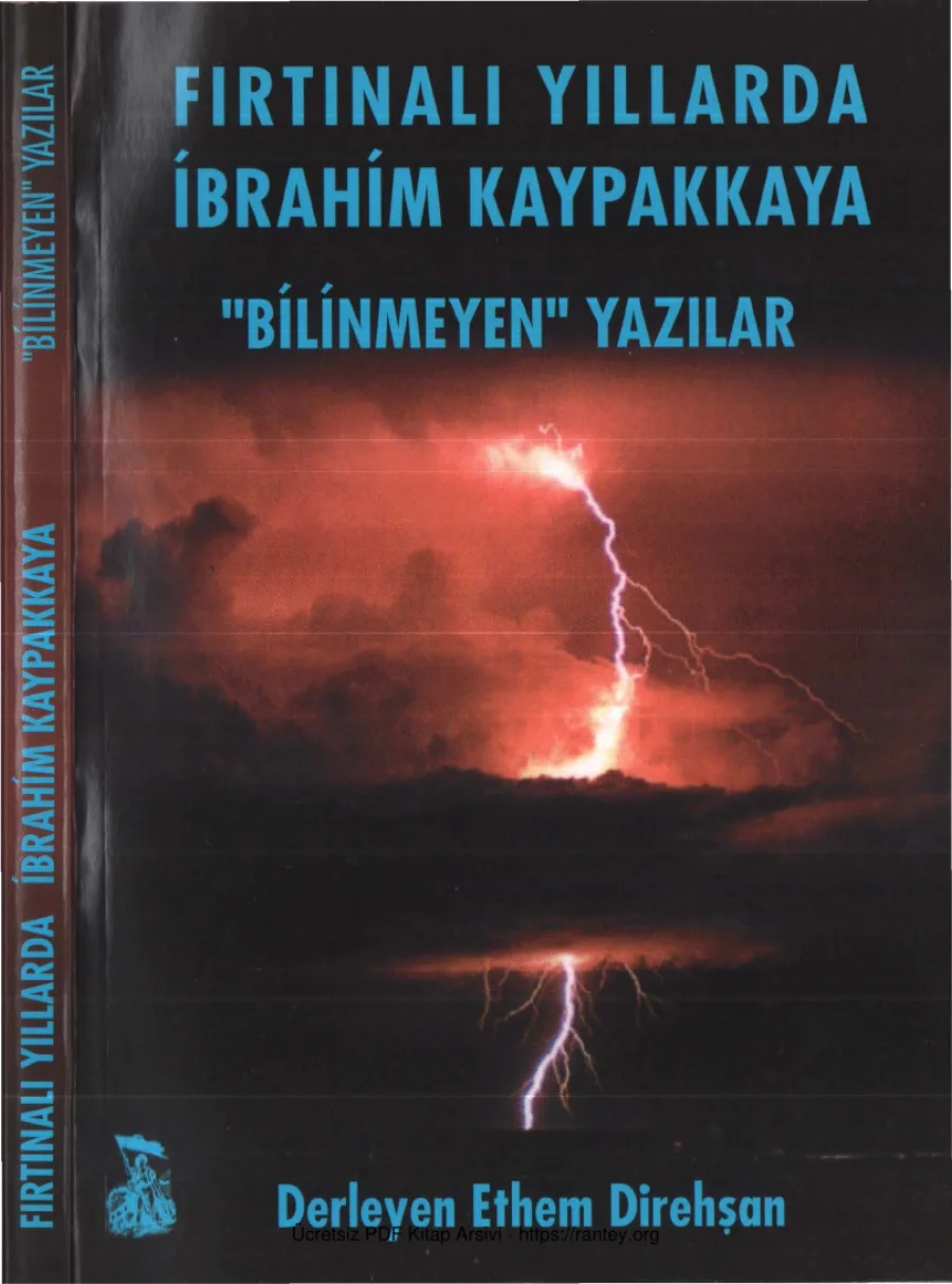 Ethem Direhşan Fırtınalı Yıllarda İbrahim Kaypakkaya Bilinmeyen Yazılar kapak görseli