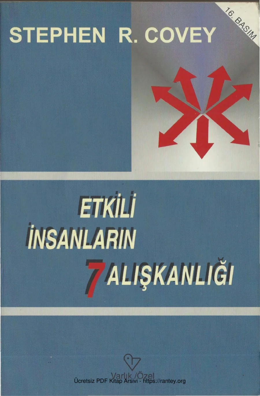 Etkili İnsnların Yedi Alışkanlığı kapak görseli