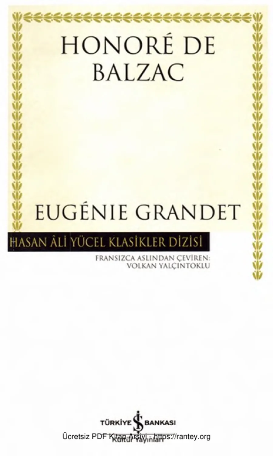 Eugenie Grandet kapak görseli