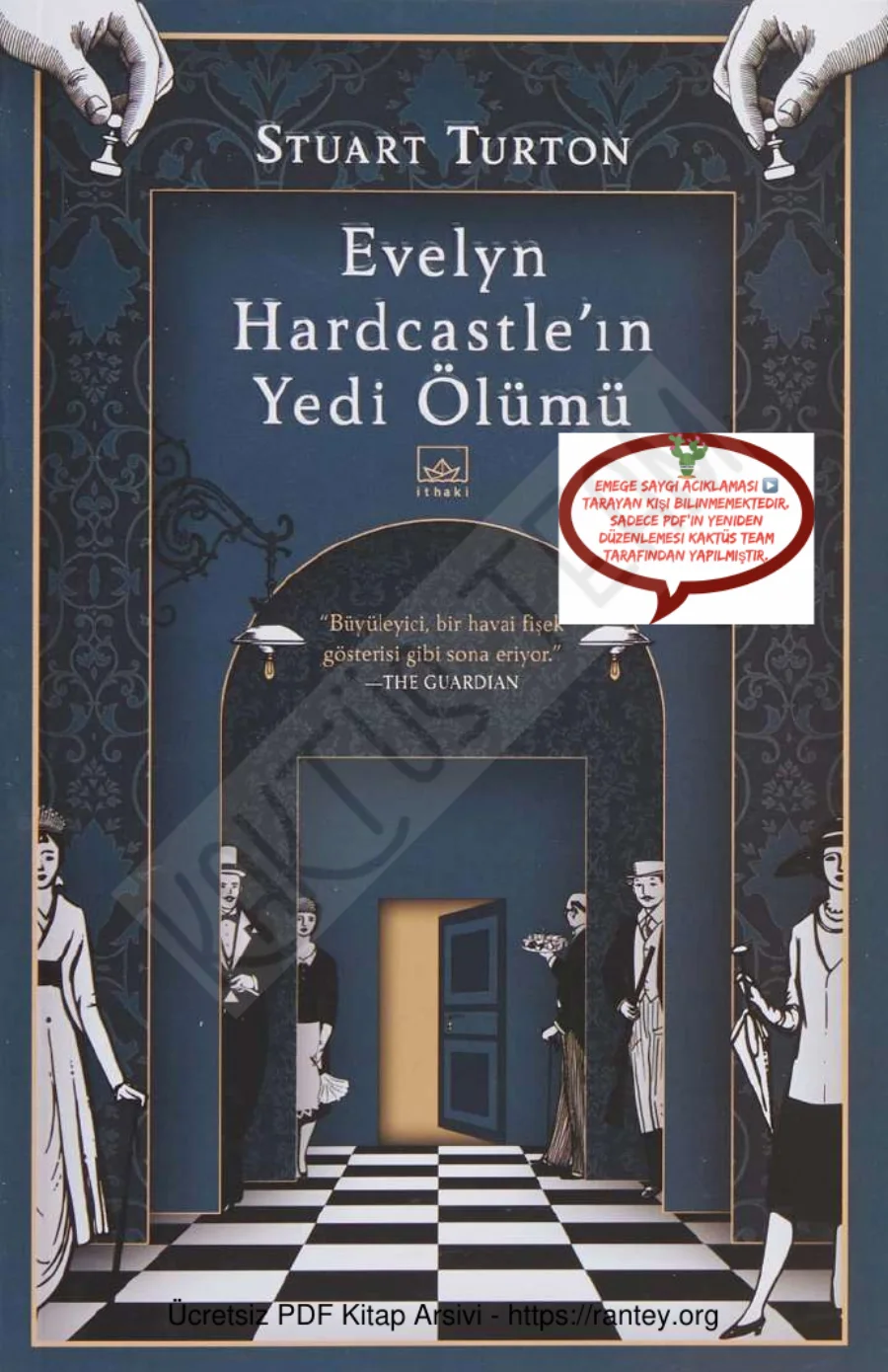 Evelyn Hardcastle'ın Yedi Ölümü kapak görseli
