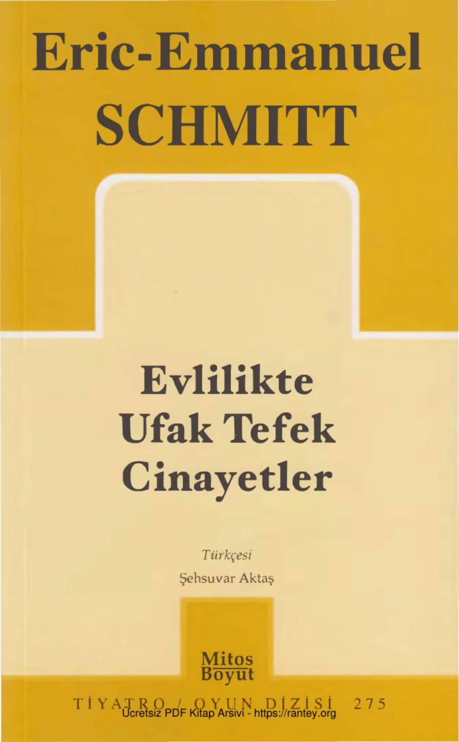 Evlilikte Ufak Tefek Cinayetler kapak görseli