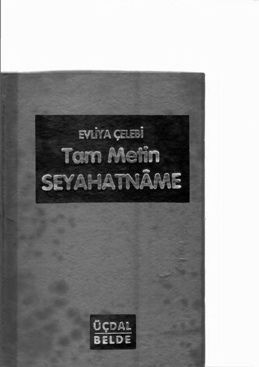 Evliya Çelebi Seyahatnamesi Cilt 7 PDF kapak görseli
