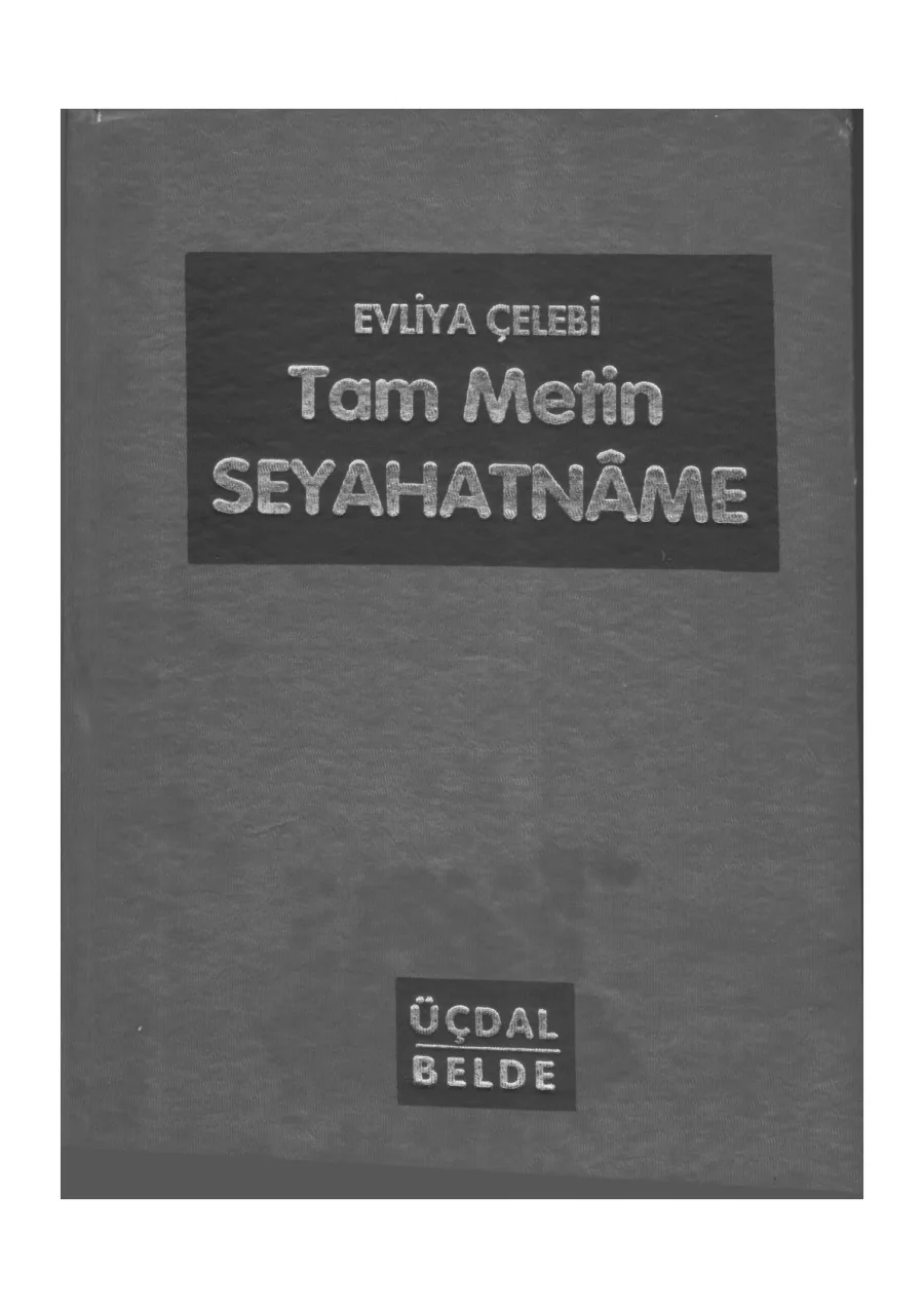 Evliya Çelebi Seyahatnamesi Cilt 9 PDF kapak görseli