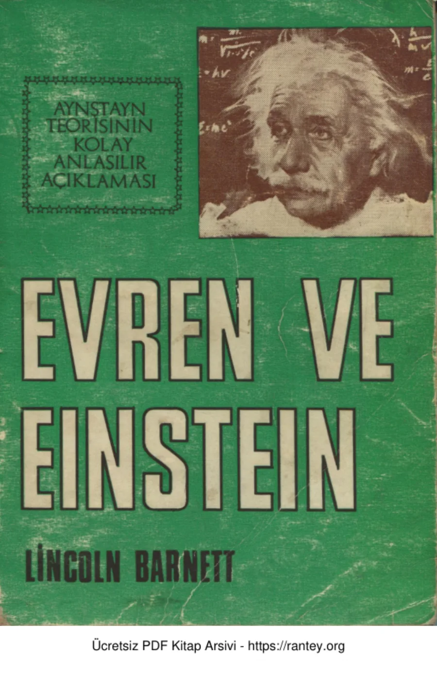 Evren ve Eistein kapak görseli