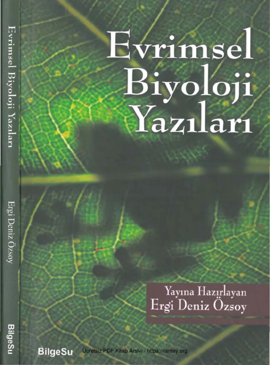 Evrimsel Biyoloji Yazıları kapak görseli
