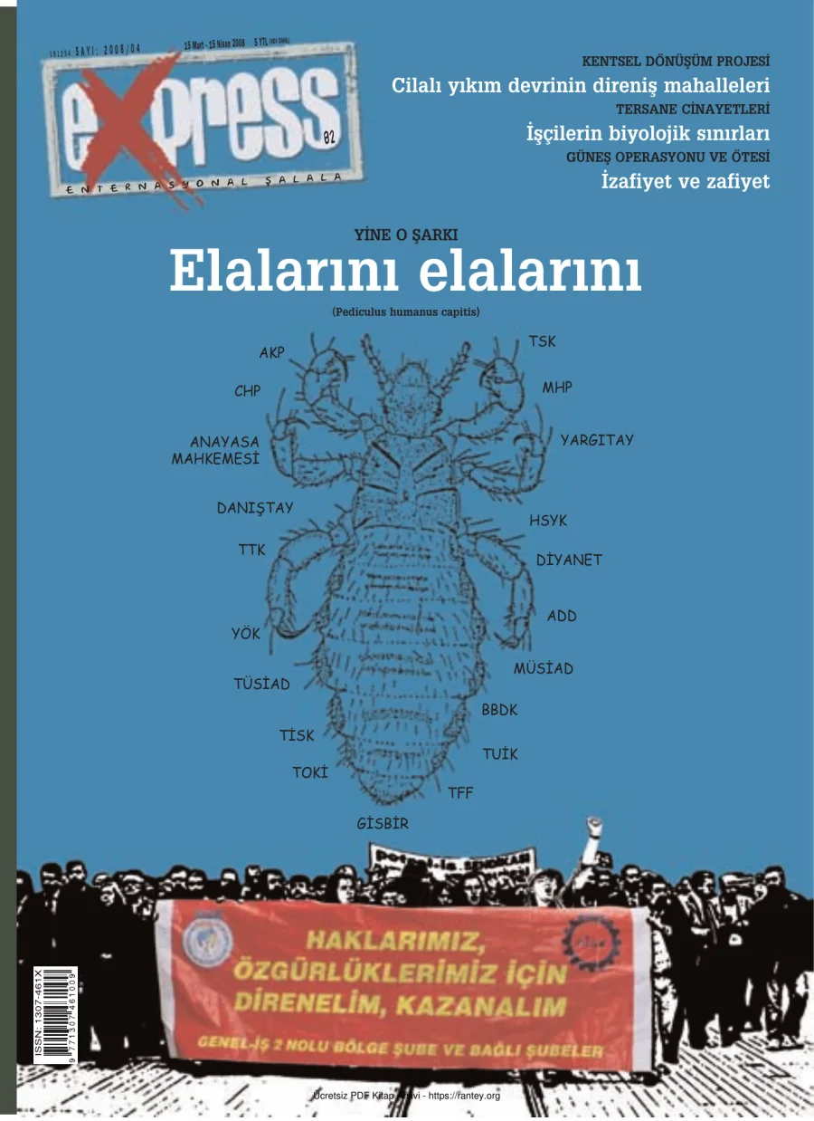 Express Sayı 082 Mart Nisan 2008 kapak görseli