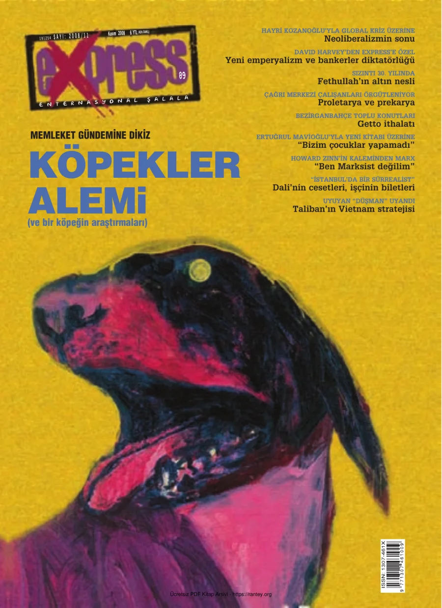 Express Sayı 089 Kasım 2008 kapak görseli