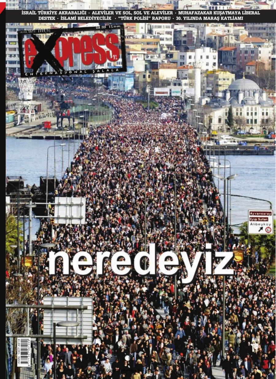 Express Sayı 091 Ocak 2009 kapak görseli
