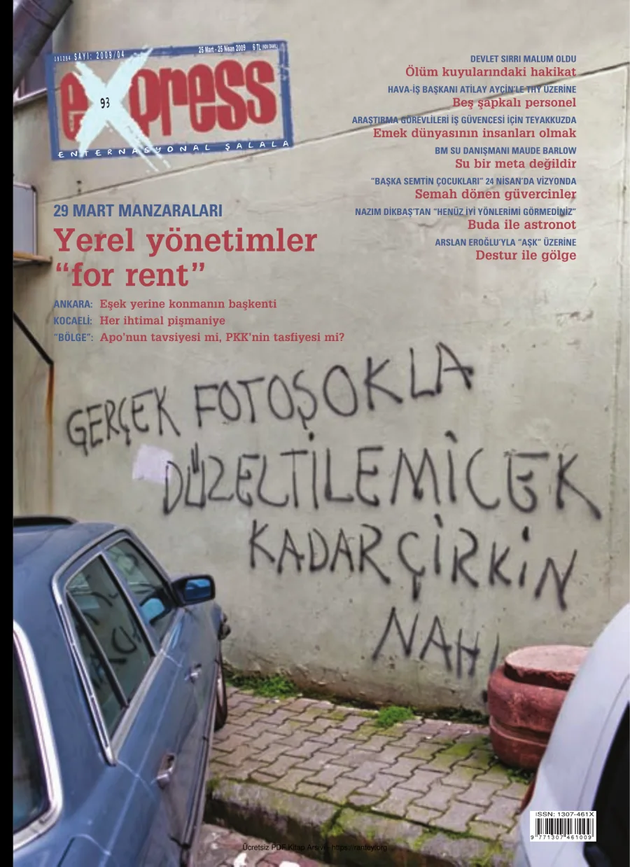 Express Sayı 093 Mart Nisan 2009 kapak görseli