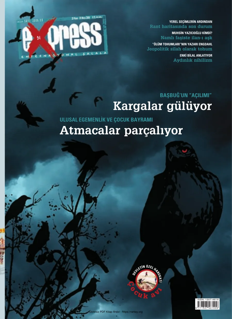 Express Sayı 094 Nisan Mayıs 2009 kapak görseli