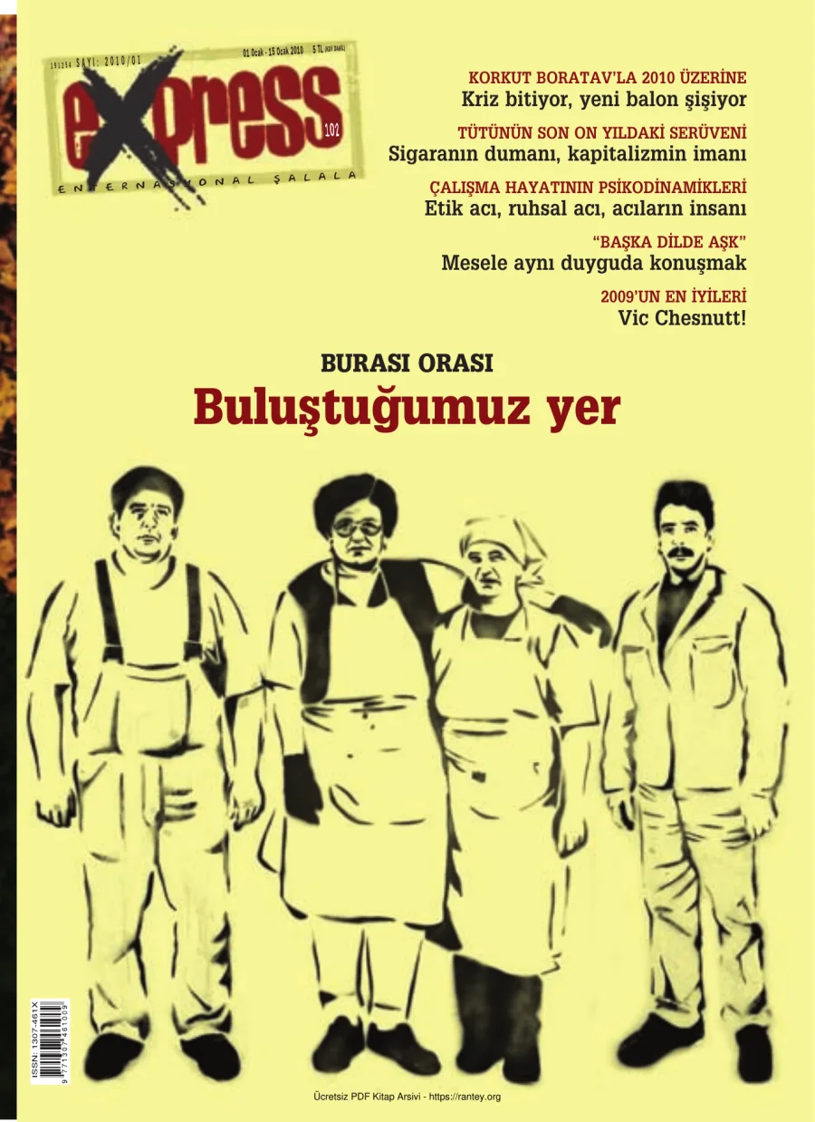 Express Sayı 102 Ocak 2010 kapak görseli
