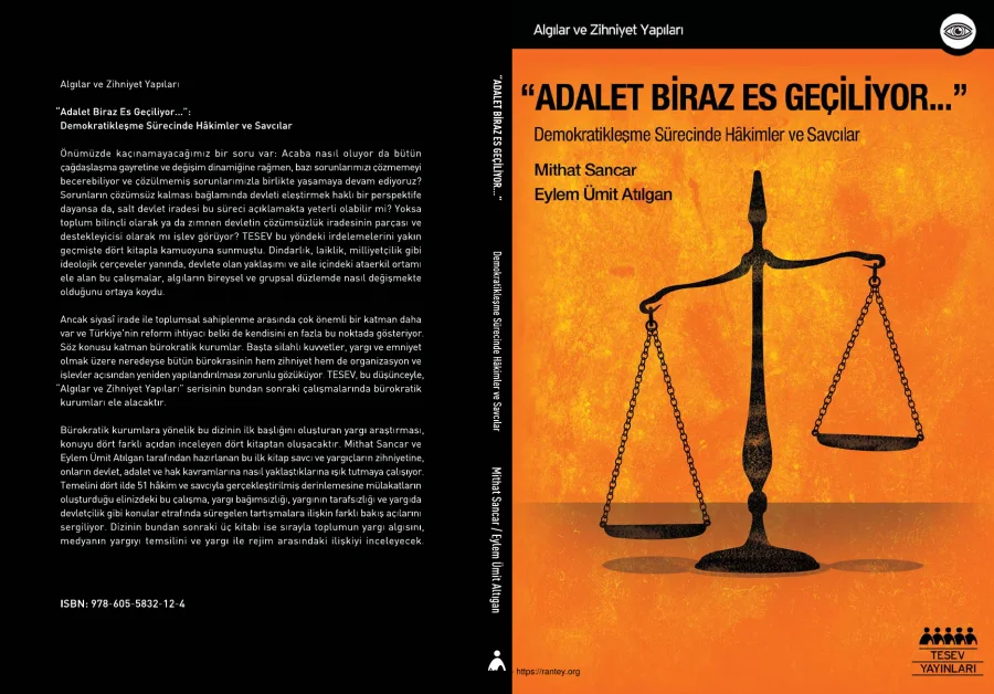Eylem Ümit Atılgan Adalet Biraz Es Geçiliyor TESEV Yayınları kapak görseli