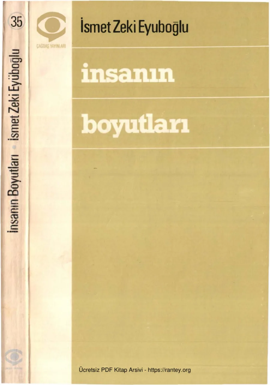 Eyuboğlu İnsanın Boyutları kapak görseli
