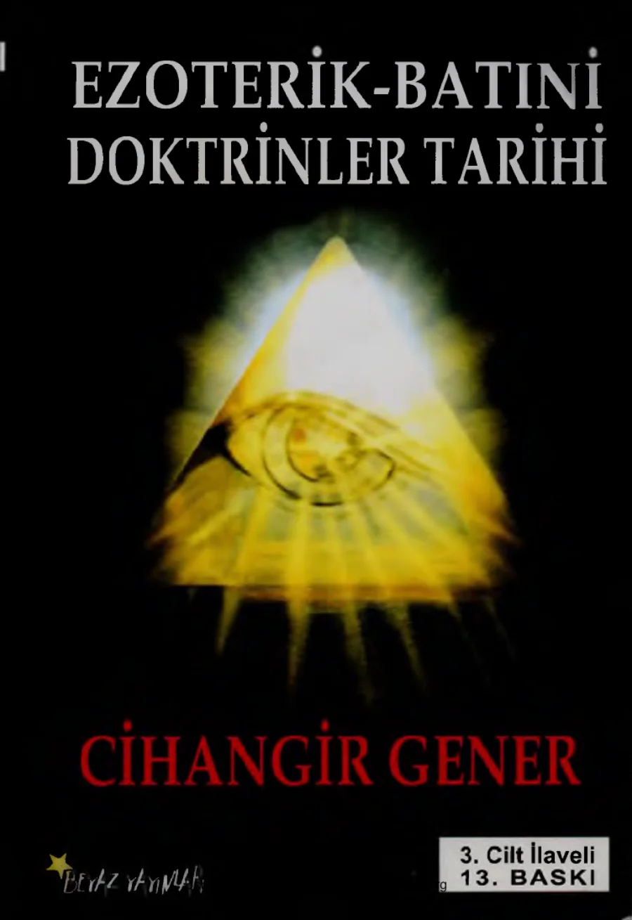 Ezotorik Batıni Doktrinler Tarihi Beyaz Yayınları kapak görseli