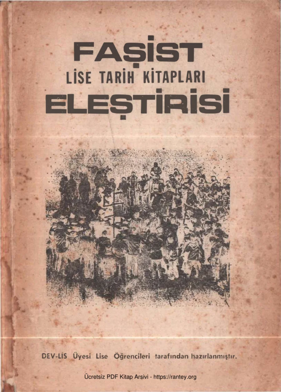Faşist Lise Tarih Kitapları Eleştirisi Dev kapak görseli