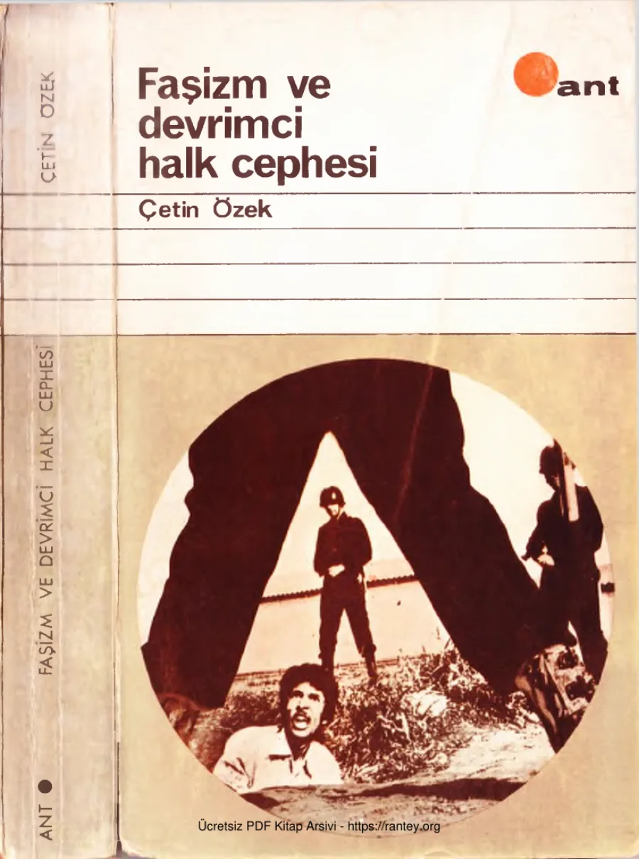 Faşizm ve Devrimci Halk Cephesi Ant Yayınları kapak görseli