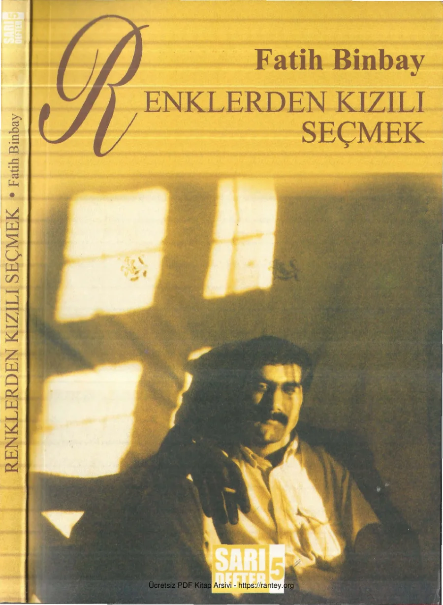 Fatih Binbay Renklerden Kızılı Seçmek Tüstav Sarı Defter kapak görseli