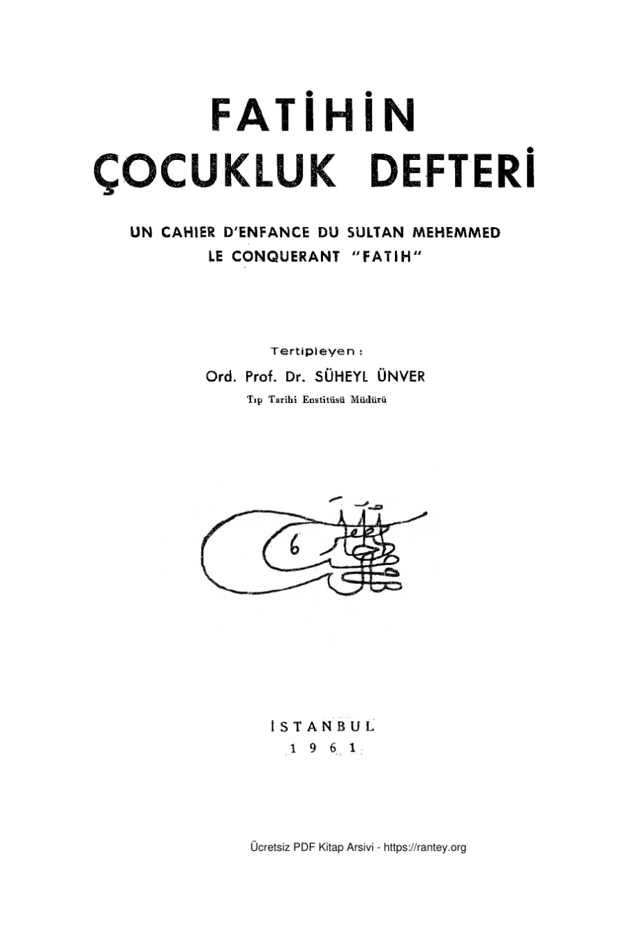 Fatihin Çocukluk Defteri kapak görseli
