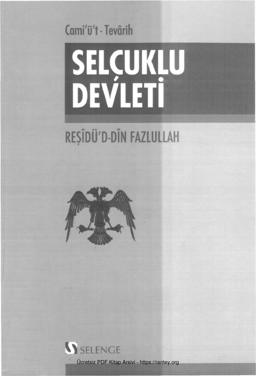 Fazlullah Camiüt Tevrih Selçuklu Devleti kapak görseli