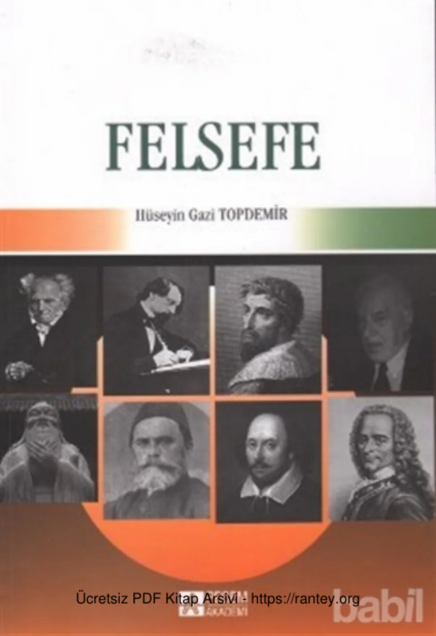 Felsefe kapak görseli
