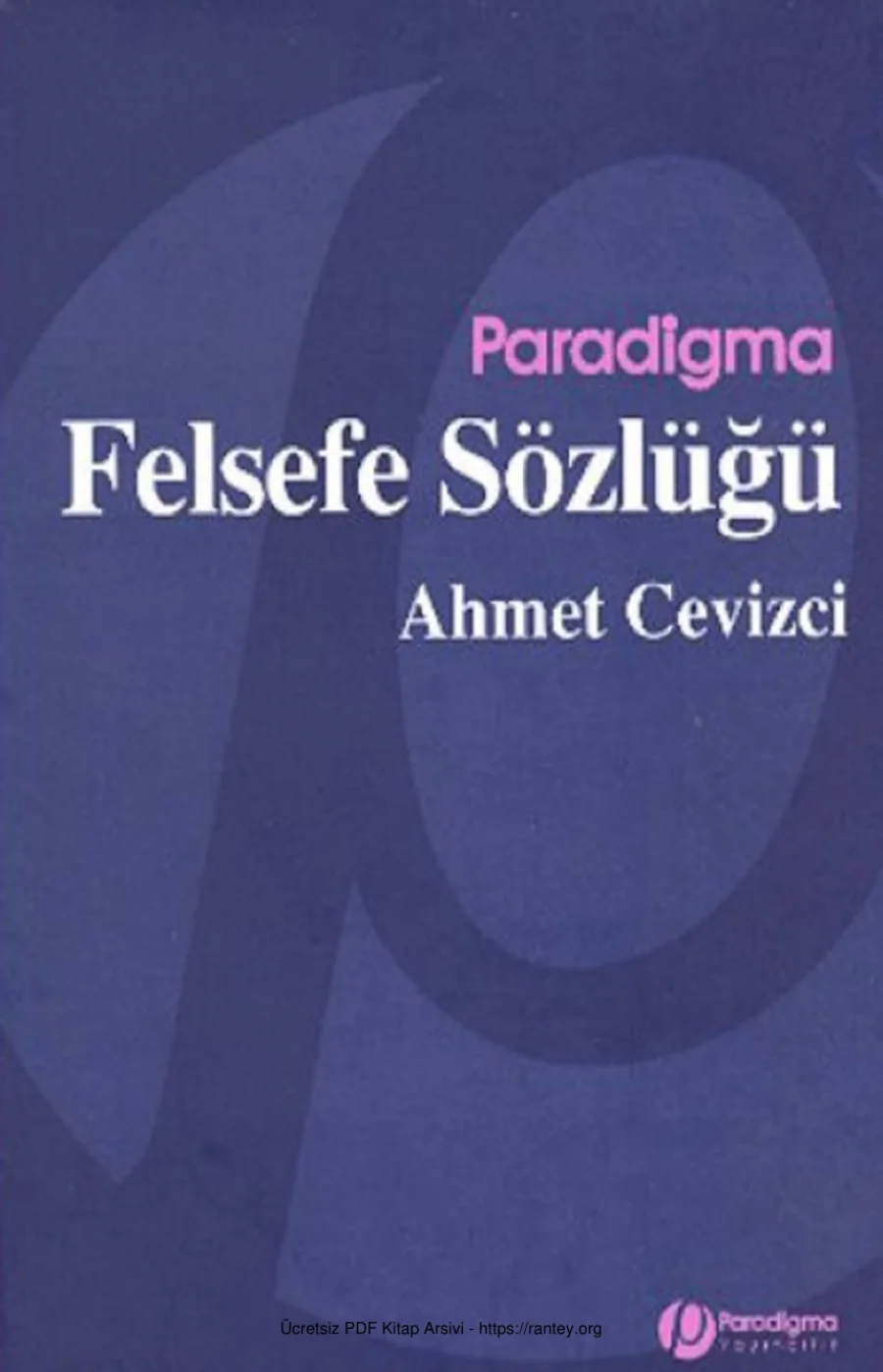 Felsefe Sözlüğü 7baskı 1816 sayfa kapak görseli