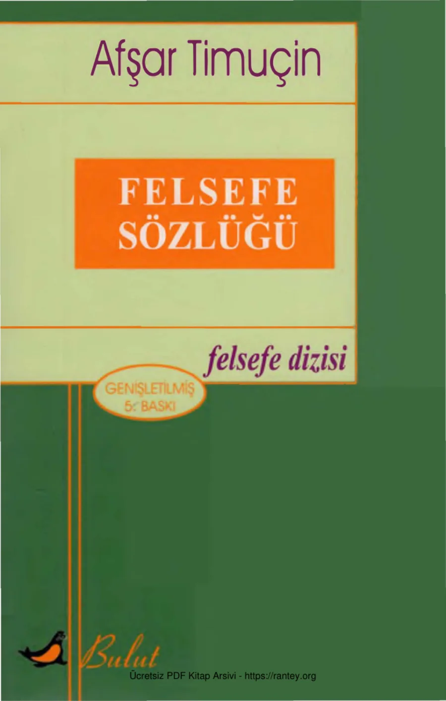 Felsefe Sözlüğü kapak görseli