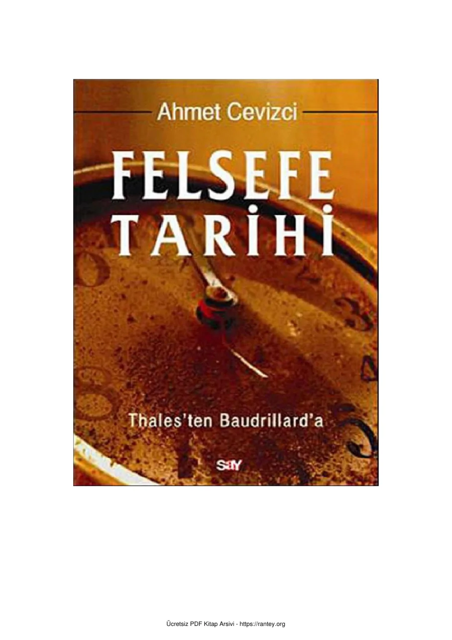 Felsefe Tarihi Ebu Abdulmumin Tekin Mıhçı kapak görseli