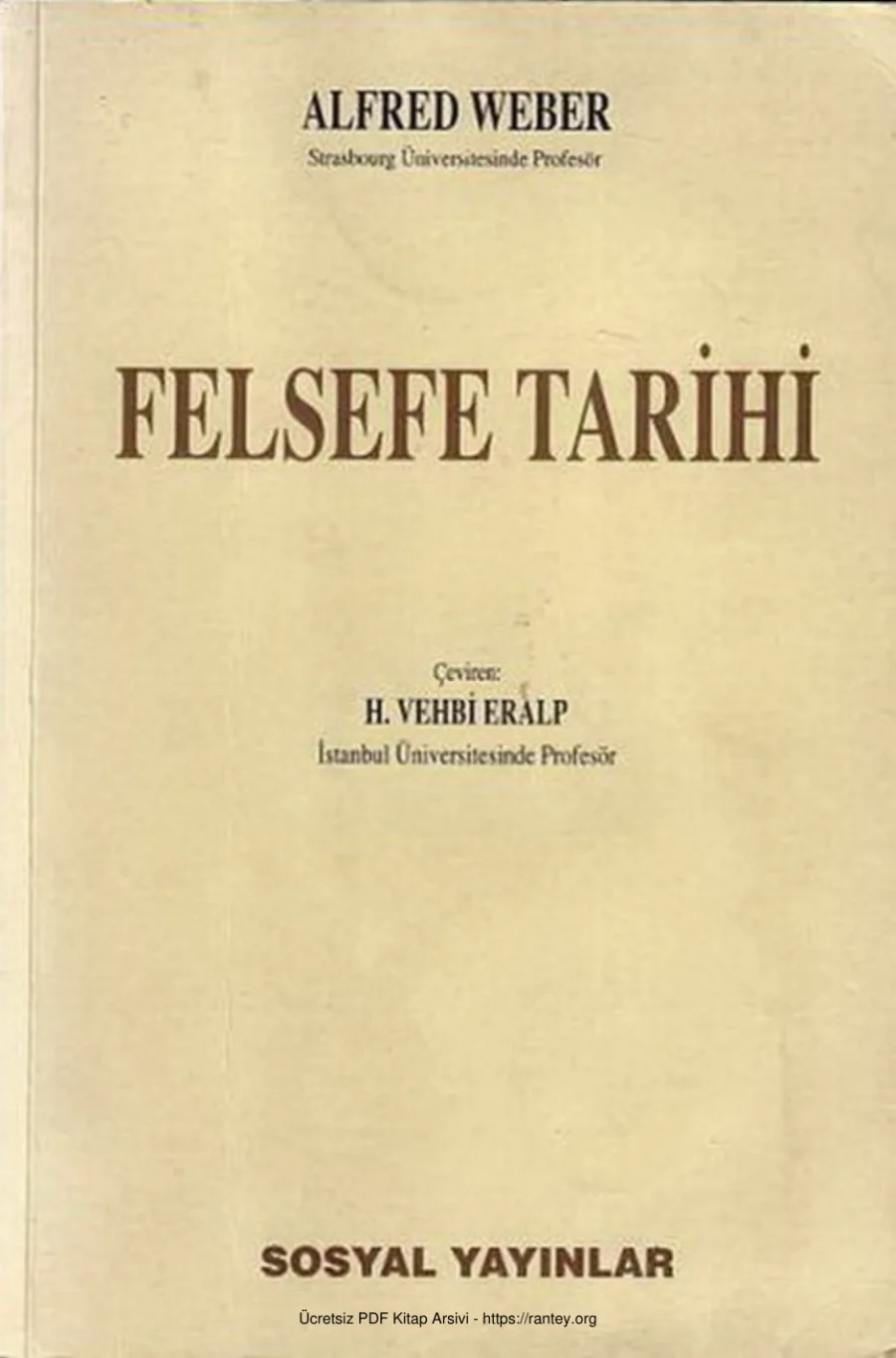 Felsefe Tarihi kapak görseli