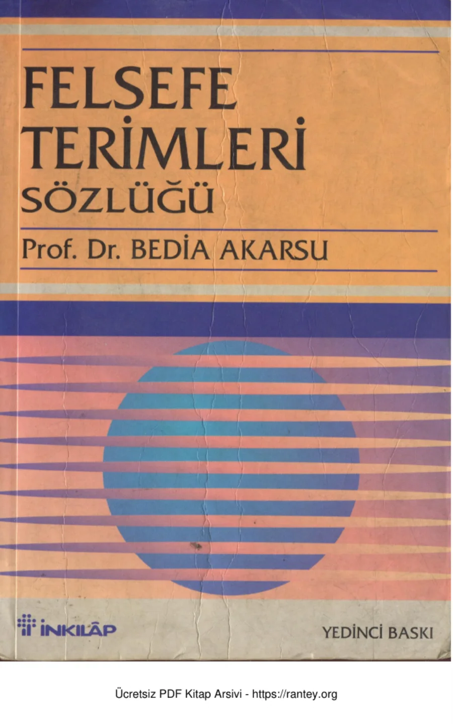 Felsefe Terimleri Sözlüğü kapak görseli
