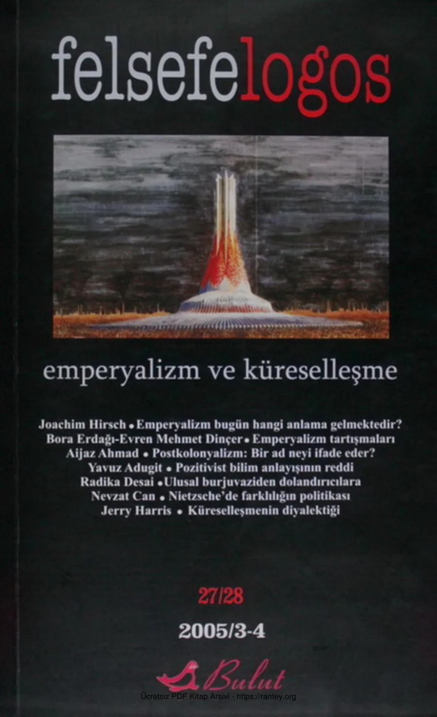 Felsefelogos Emperyalizm ve Küreselleşme Sayı 27 28 Aralık 2005 kapak görseli