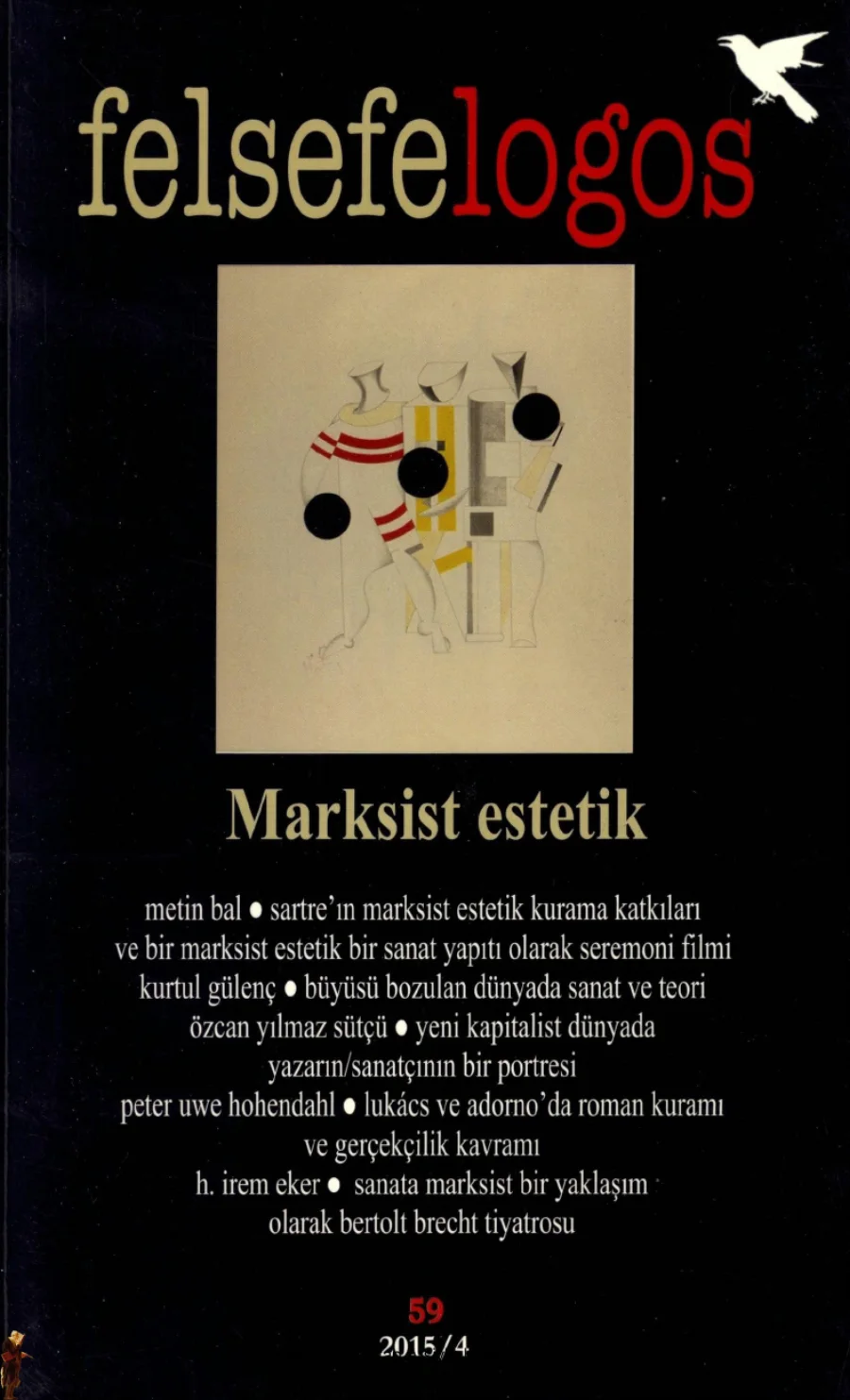 Felsefelogos Sayı 059 Marksist Estetik 2015 4 kapak görseli