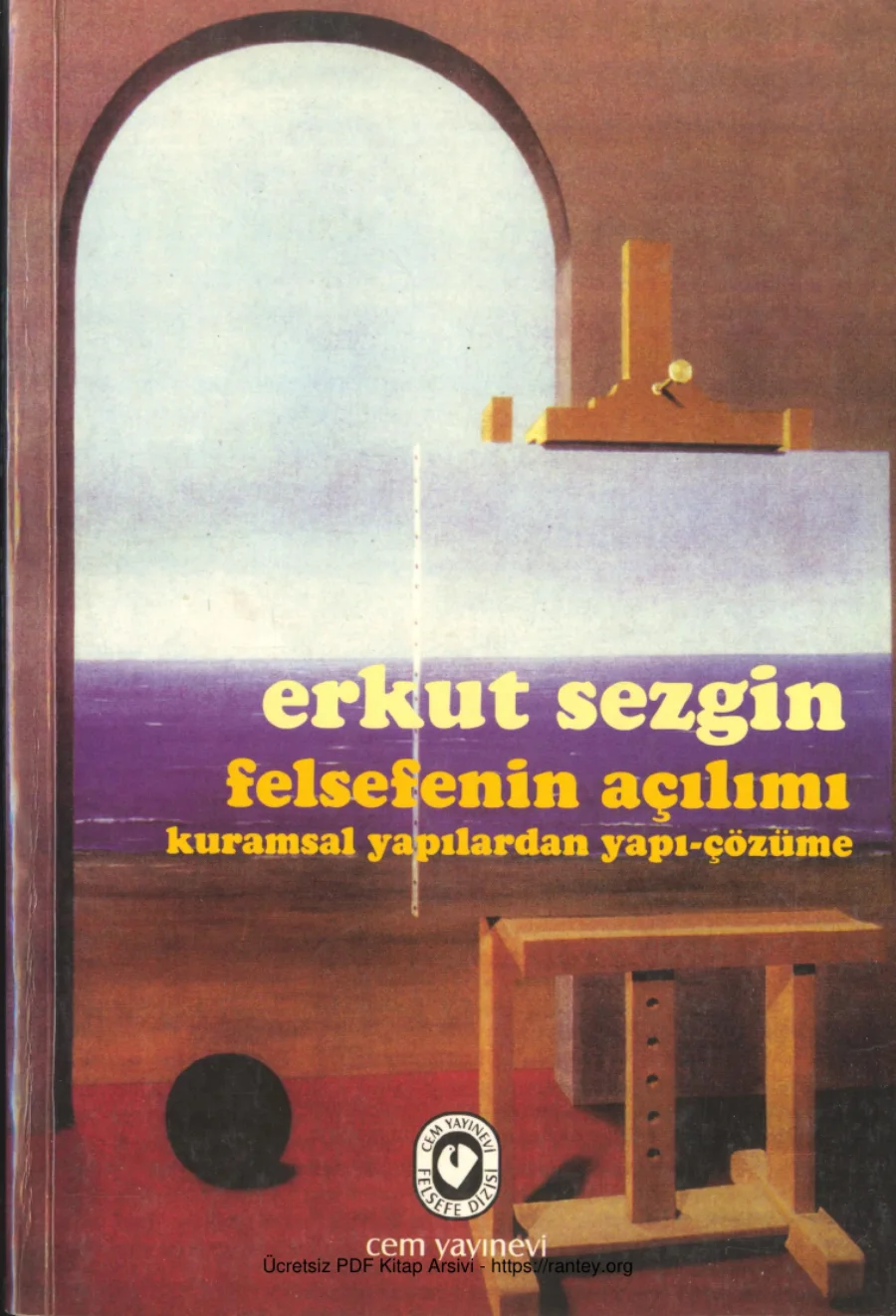 Felsefenin Açılımı kapak görseli