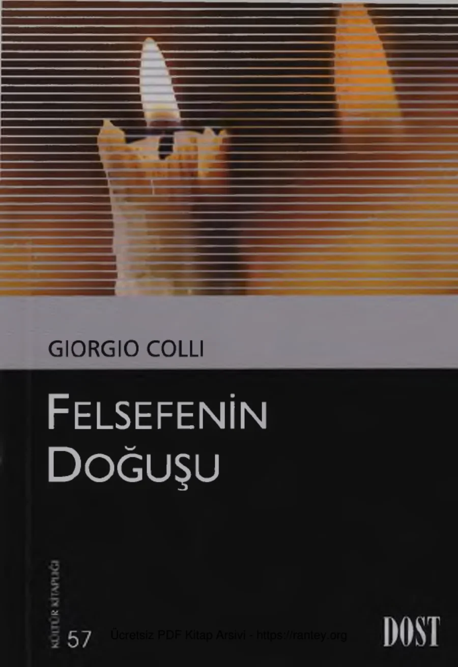 Felsefenin Doğuşu kapak görseli