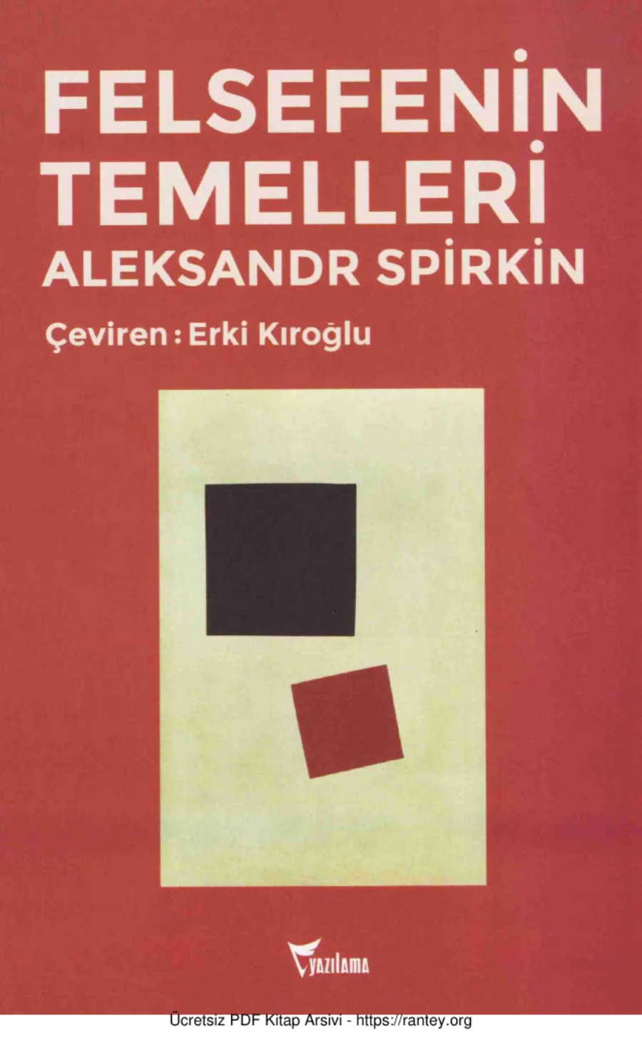 Felsefenin Temelleri kapak görseli