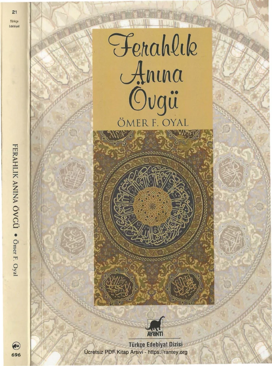 Ferahlık Anına Övgü kapak görseli