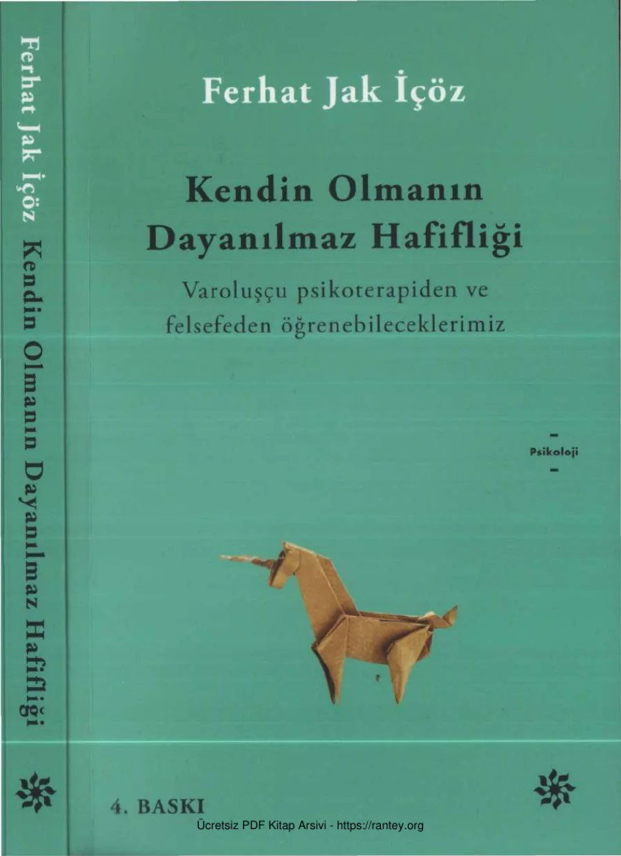 Ferhat Jak İçöz Kendin Olmanın Dayanılmaz Hafifliği Doğan Novus kapak görseli